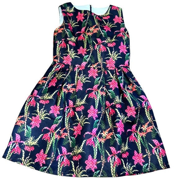 Pink Martini A-Line Floral Dress - Picture 1 of 4